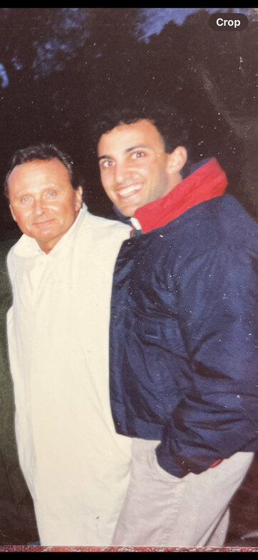 1987 Stan Getz with Stefan (pre-Dr Cohen) at Stanford