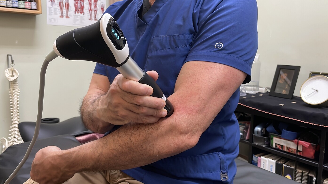 Using Shockwave on the elbow