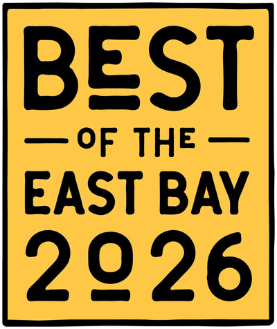 Best of the East Bay 2026 sign